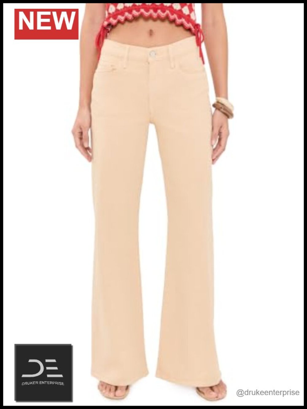 Mid Rise Stretch Denim Jeans 5-Pocket Zip Fly Cotton